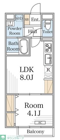リブリ・ダイワクレストIIの物件間取画像
